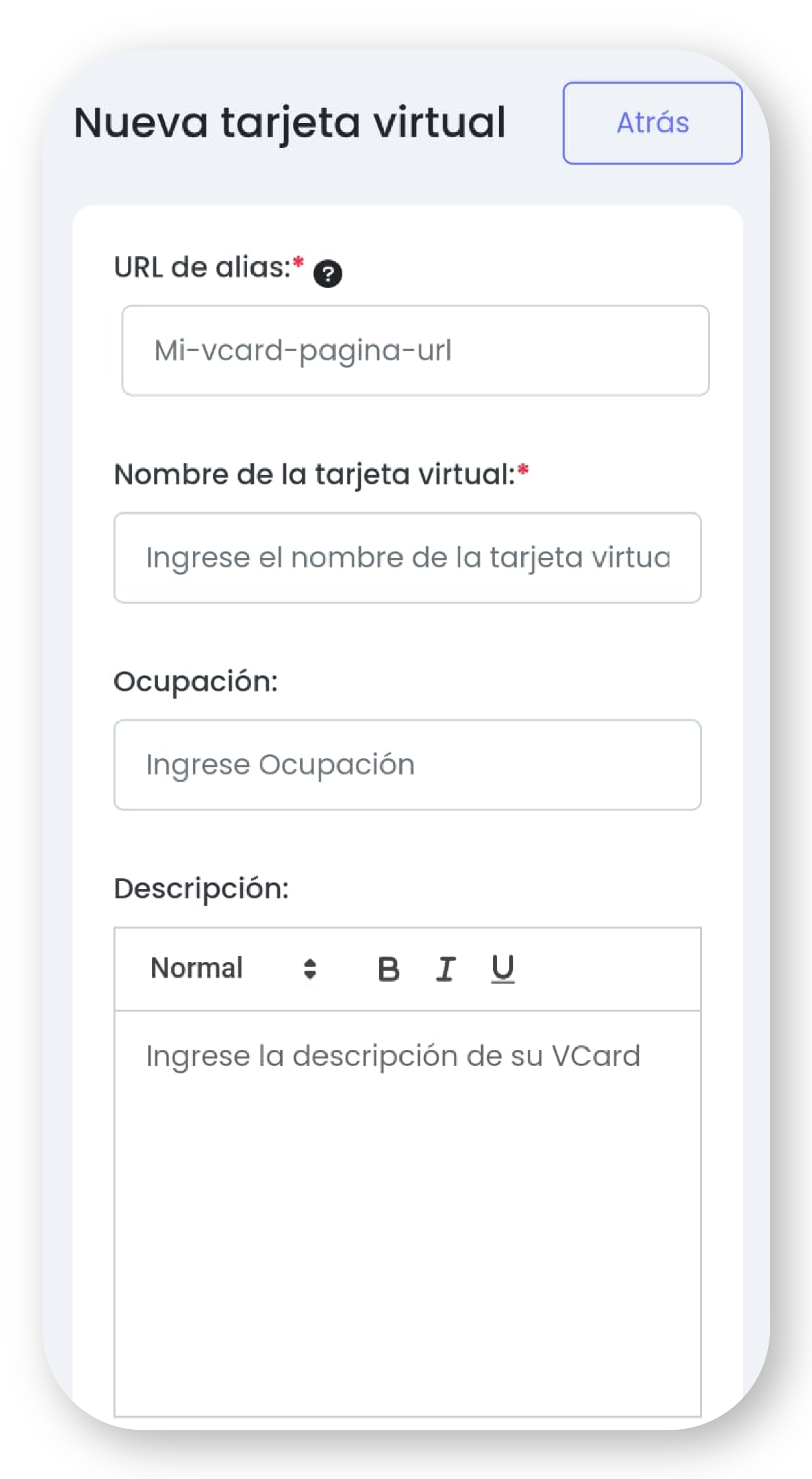 Personalizables